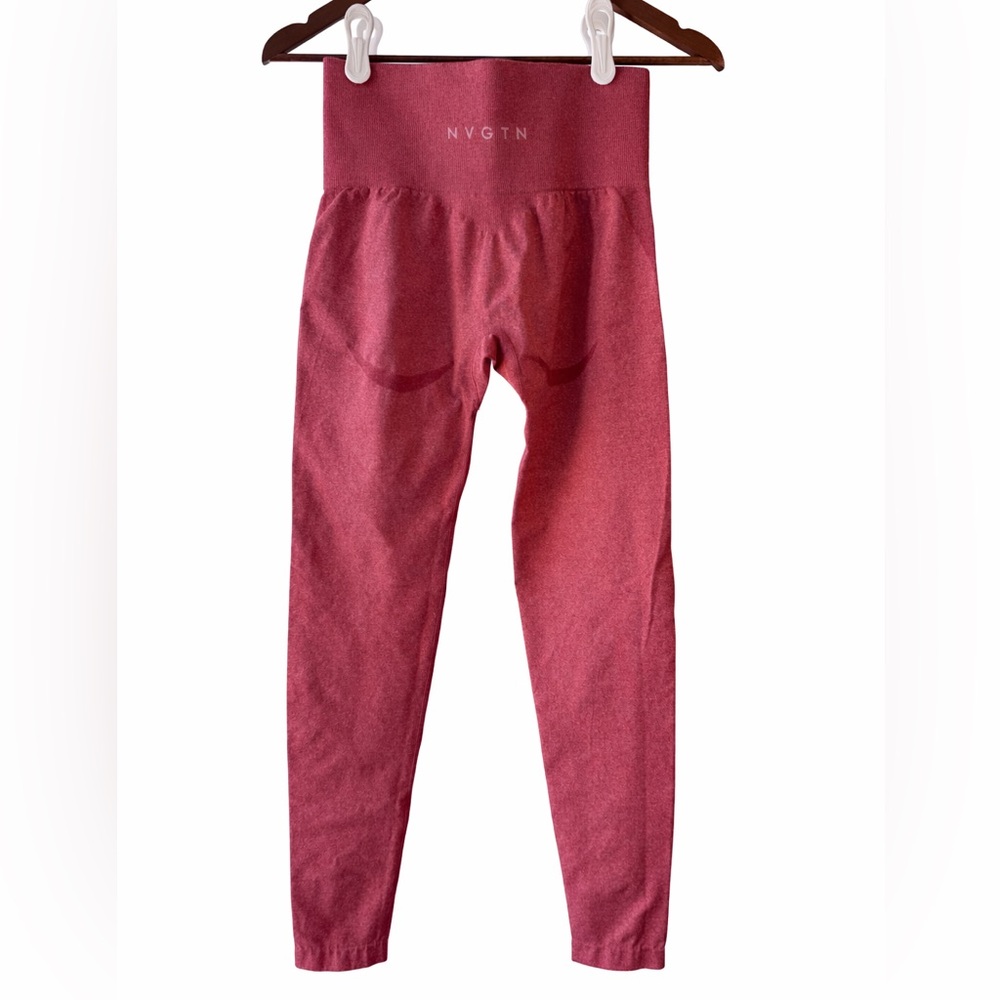 NVGTN Rose Pink Seamless High-Waist Leggings